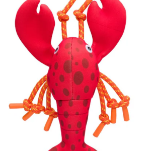 FabDog Floatie Dog Toy Lobster
