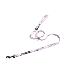 Woof & Wonder SPOTTED IN THE CITY Pink Leopard Comfort Leash