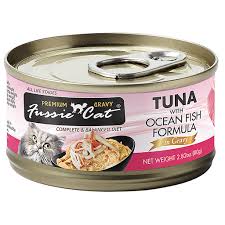 Fussie Cat Tuna & Ocean Fish In Gravy 2.82oz Cat Food Can