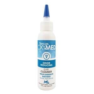Tropiclean Oxymed Ear Cleaner for Pets Quickly Dissolves Wax