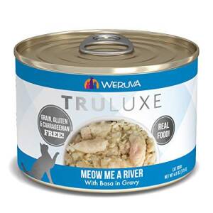 Weruva Truluxe Cat Food, Meow Me a River with Basa in Gravy
