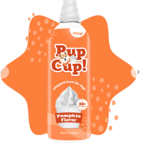 Pup Cup Pumpkin Whip Cream 13oz