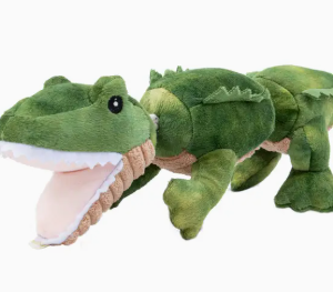 Tall Tails Plush 14" Alligator dog toy