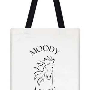 EarBobs Moody Mare 'Totes Awkward' Canvas Bag