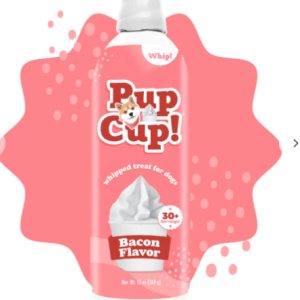 Pup Cup Bacon Whip Cream 13oz
