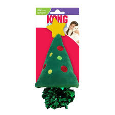 KONG Crackles Christmas Tree Cat Toy