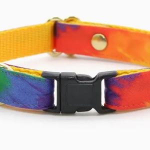 Made By Cleo "Celebration" Ombre Rainbow Cat Collar (8" 13")