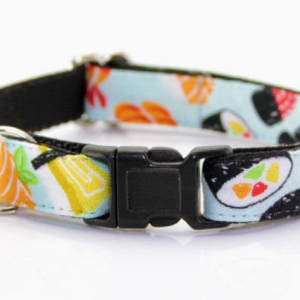 Made By Cleo "Sushi Date" Cat Collar (8" 13")