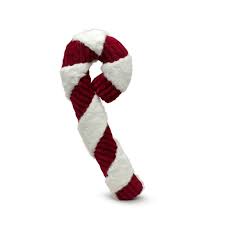 Hugglehounds Holiday Super Candy Cane 24"