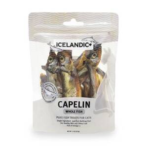 ICELANDic Capelin Whole Fish & Pieces Cat Treat Bag