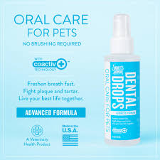 Skout's Honor Dental Drops 4oz for dogs