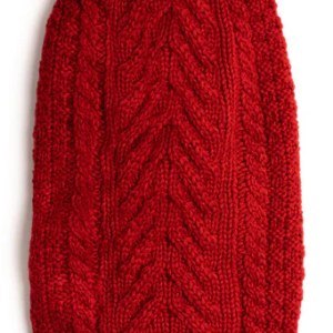 Fabdog Super Chunky Turtleneck Sweater Red 14"