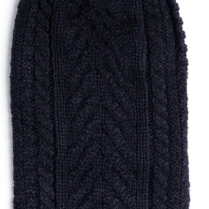 Fabdog Super Chunky Turtleneck Sweater NAVY 8"