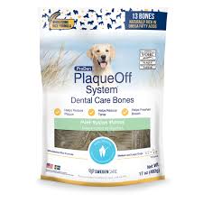 Proden Plaque Off 17 oz Dental Care Bones Mint Oral Care for Dogs