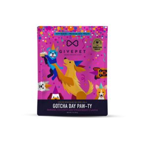 GivePet Gotcha Day Paw ty Soft Baked Dog Treats