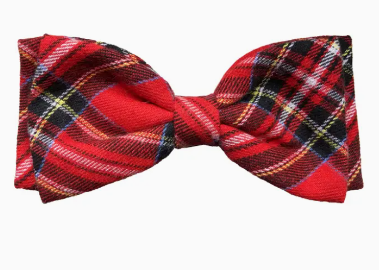 Huxley & Kent Pet Bow Tie Royal Tartan Small Huxley & Kent Pet Bow Tie Royal Tartan Small
