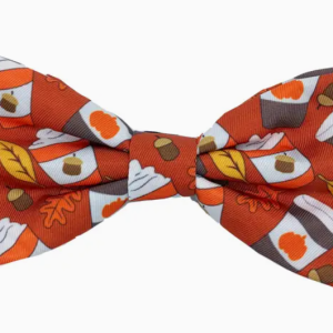 Huxley & Kent Pet Bow Tie Pumpkin Spice Late Extra Large