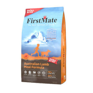 First Mate Australian Lamb Grain Free Small Bites 4# Dog Food