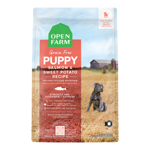 Open Farm PUPPY Salmon & Sweet Potato GRAIN FREE 4# Puppy Dog Food