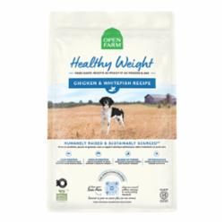 Open Farm, Healthy Weight Dog Food, Veterinarian Formulated High Protein & Low Calorie Dry Dog Food for Weight Management, Supports Metabolism & Mobility, Chicken & Whitefish Recipe