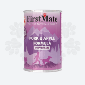 FirstMate Pork & Apple Grain Free 12.2oz Dog Food Can
