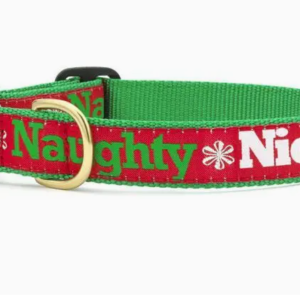 UpCountry Naughty or Nice Holiday Collar XS