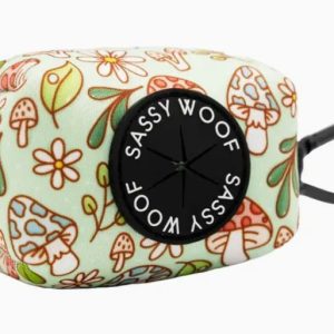 Sassy Woof Shrooms & Blooms Waste Bag Holder