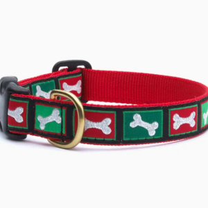 UpCountry Christmas Bones Holiday Collar SM