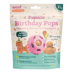 Woof Pupsicle Pop's Refill Birthday Cake Extra Large