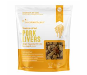 Small Batch Pork Liver Treats 4oz
