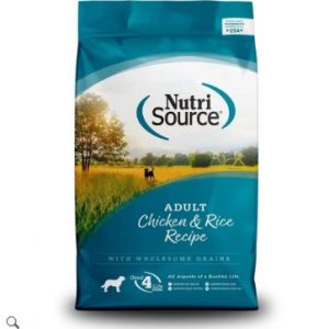 NutriSource Chicken & Rice 12# Dog Food