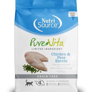 Pure Vita Chicken & Peas 4# Cat Food