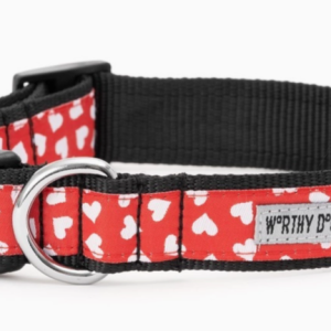 The Worthy Dog Be Mine Dog Collar Extra Small