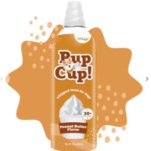 Pup Cup Peanut Butter Whip Cream 13oz