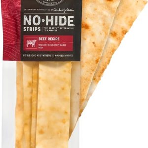 Earth Animal No Hide Strips Beef 4 Pack