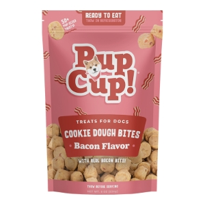 Pup Cup Cookie Dough Bites Bacon flavor 8oz