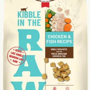 Primal Chicken & Fish 1.5# Cat Kibble In The Raw