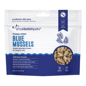 Small Batch Blue Mussels 2oz Freeze Dried Treat