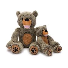 Fab Dog Floppy Grizzly Small dog toy
