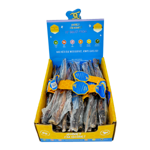 Honey I'm Home 10" Buffalo Gullet Sticks Single Honey Coated Chew