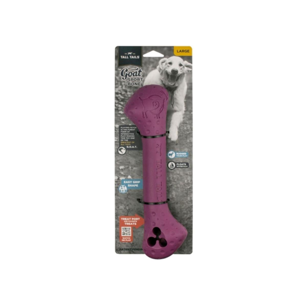 Tall Tails Goat Sport Bone LG Purple Tall Tails Goat Sport Bone LG Purple