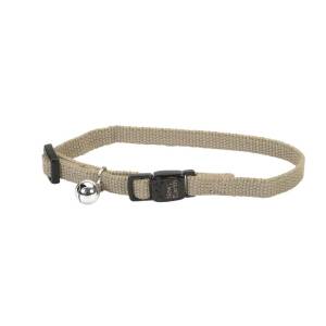 Sdisc Earth Soy Cat Collar Three Eighths x 8 12Inch Olive