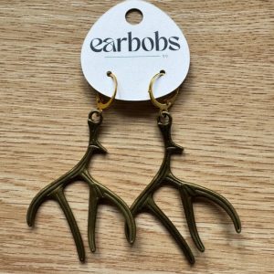 EarBobs Buck Wild GOLD Earrings