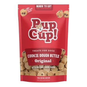 Pup Cup Cookie Dough Bites Original 8oz dog treats