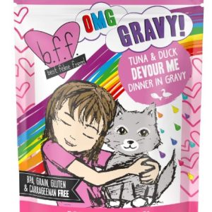 Weruva BFF OMG Devour Me Tuna & Duck 3oz Cat Food Pouch