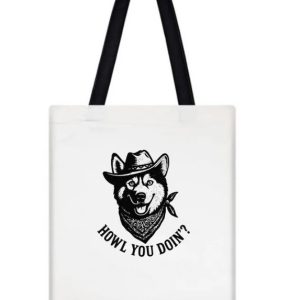 EarBobs Howl You Doin' Shirt White Large