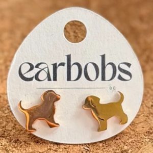 EarBobs Fetchin' Gold Studs Earrings