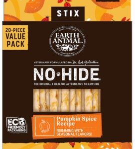 Earth Animal No Hide Pumpkin Spice Stix 20 Count