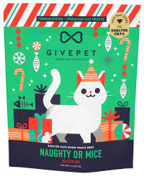 GivePet Cat Christmas Naughty & Mice 1oz Cat treats