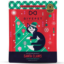 GivePet Cat Santa Claws cat treats 1oz